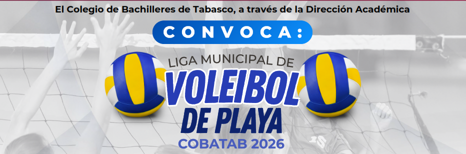 Liga Municipal de Voleibol de Playa COBATAB 2026